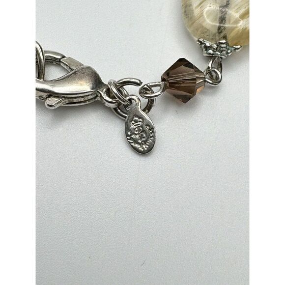 Premier Designs Sand Dune Retired Boho Necklace Natural Stones Removable Pendant - Picture 3 of 7